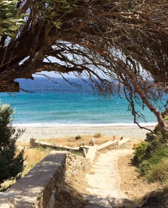 Une plage de Tinos