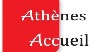 Le logo d'Athènes Accueil