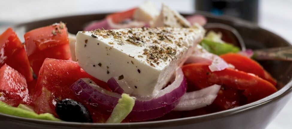 Une salade grecque