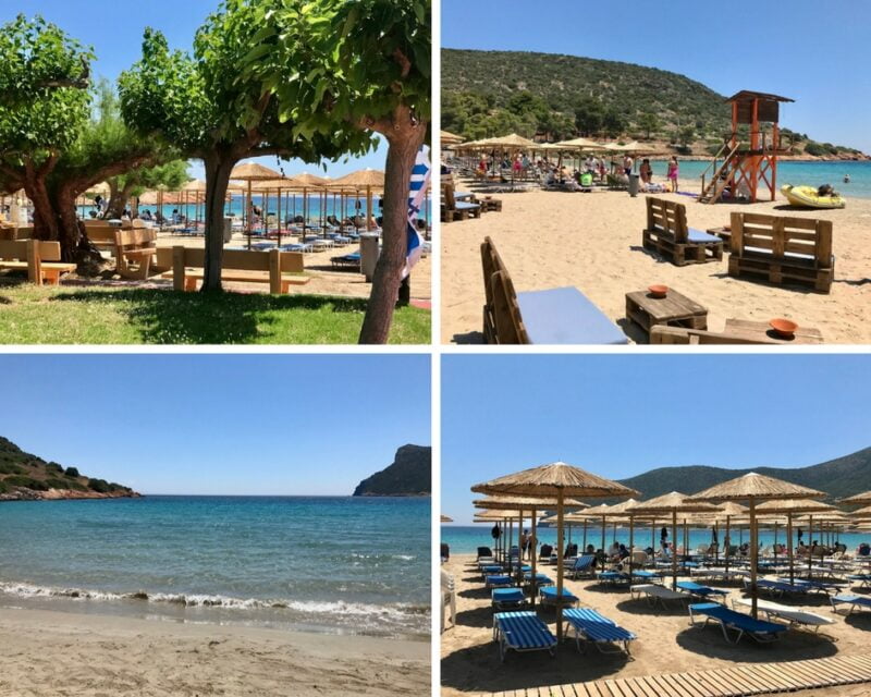 La plage d’Avlaki - Avlaki Beach Porto Rafti