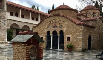 Le monastère de Pendeli : eglise byzantine à Athènes