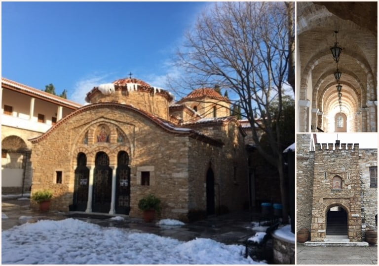 Le monastère de Pendeli : eglise byzantine à Athènes