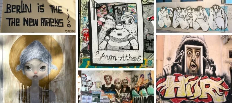 visites guidées d'Athènes en français - Visite guidée : Street-art et graffitis à Athènes