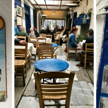 La taverne AVLI à Athènes Psyri. Un lieu insolite