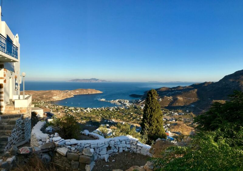 L'île grecque de Serifos dans les Cyclades