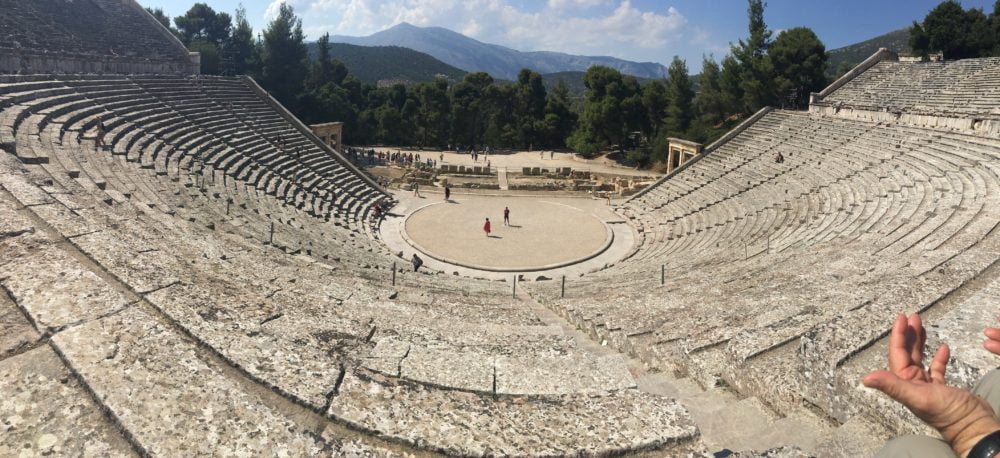 theatre grec représnetation