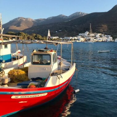 L'île d' Amorgos dans les Cyclades