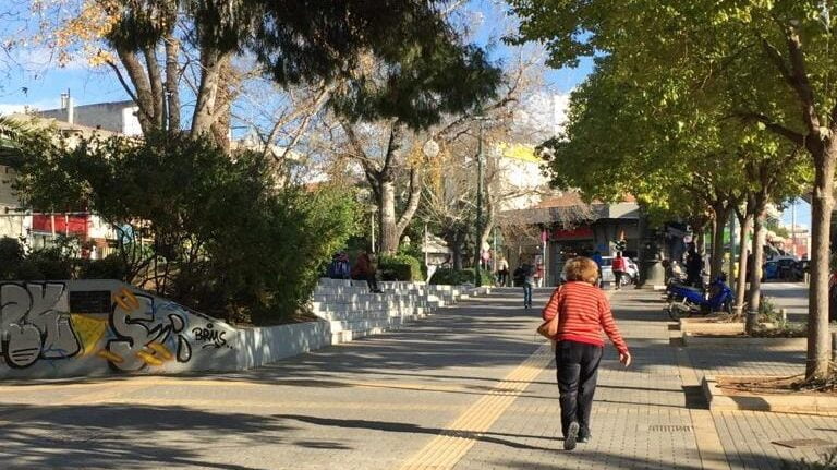 Le quartier de Halandri Chalandri Xalandri à Athenes