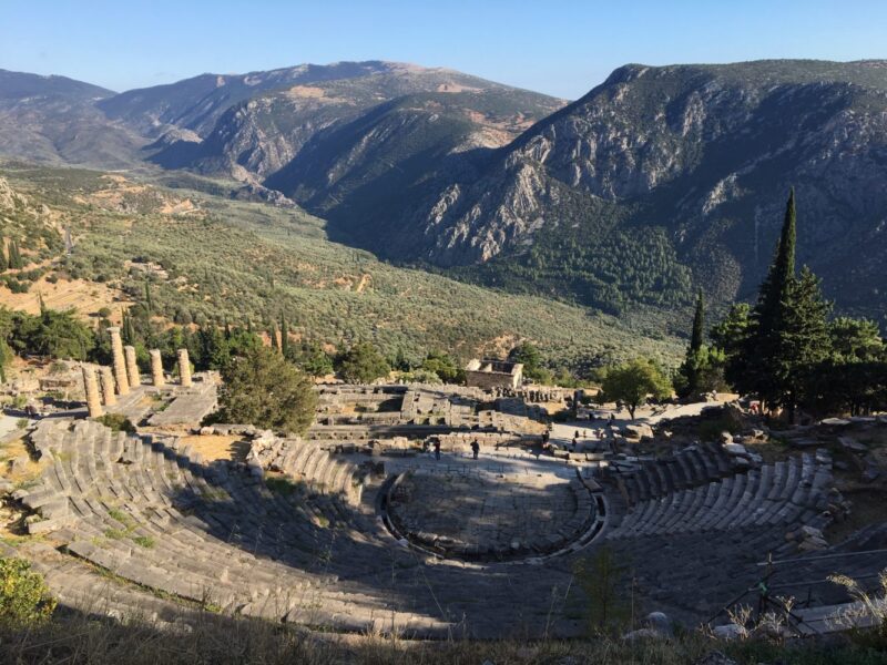 Théâtre et site de Delphes