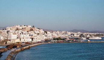 transports à Naxos ferry aeroport vol