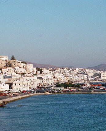 transports à Naxos ferry aeroport vol