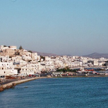 transports à Naxos ferry aeroport vol