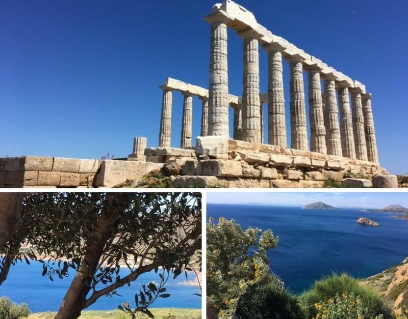 excursions d'une journée depuis Athenes : sounion et le temple de Poséidon. que faire autour d'athenes. une journée dans les environs athenes