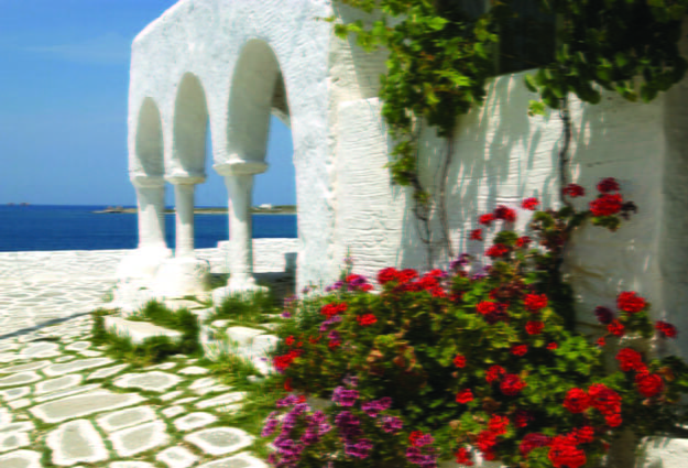L'île de Paros, dans les Cyclades