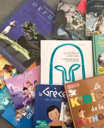 Les meilleurs livres pour enfants sur la Grèce - mythologie enfants