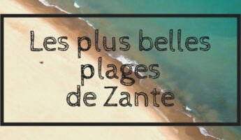 Les plages de zante zakynthos