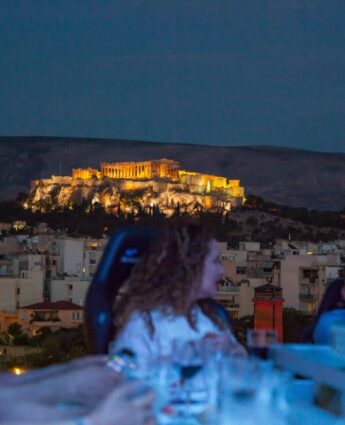 Expérience insolite à Athènes : Dinner in the Sky