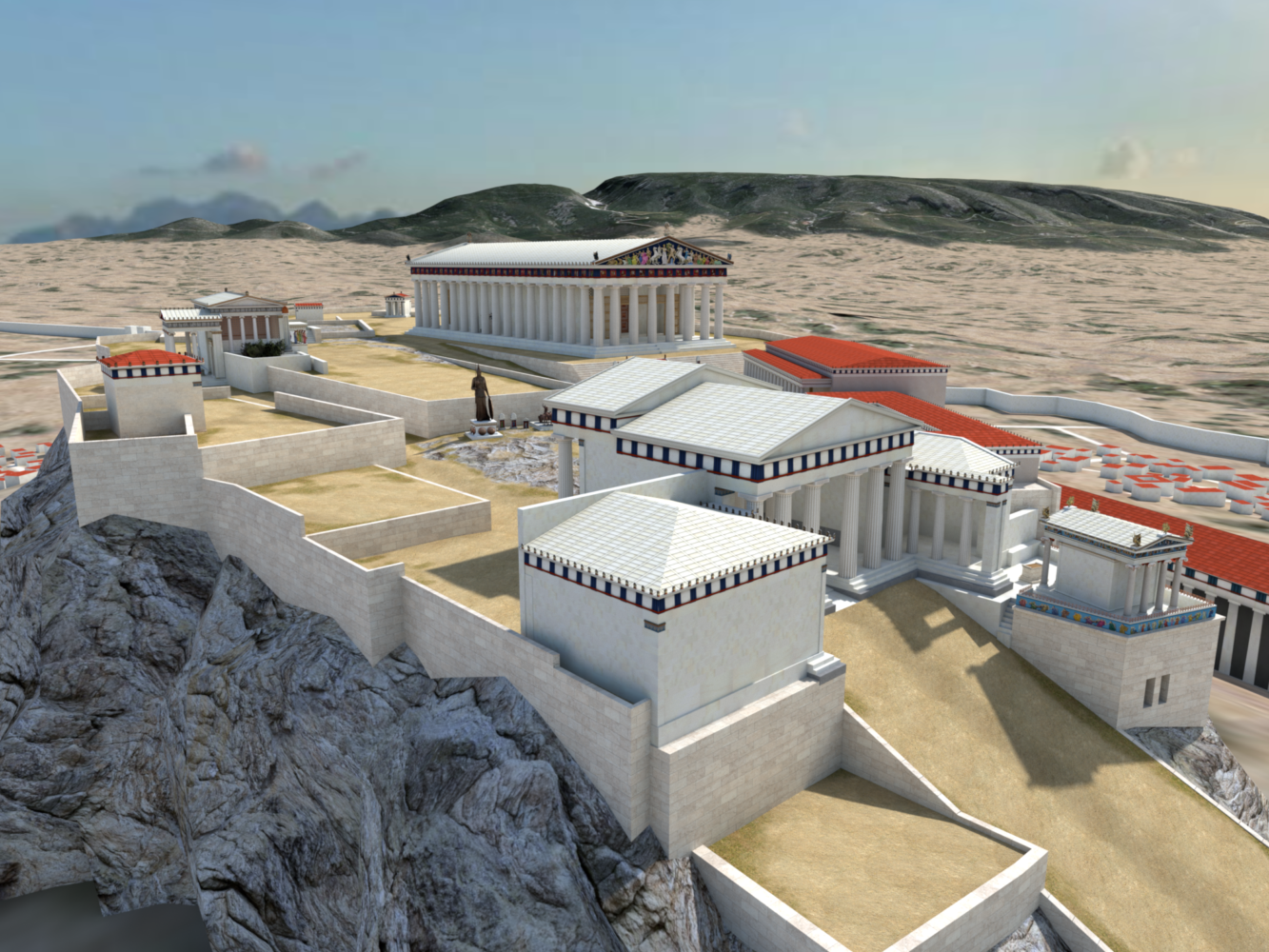 visiter lacropole en 3D app visite acropole