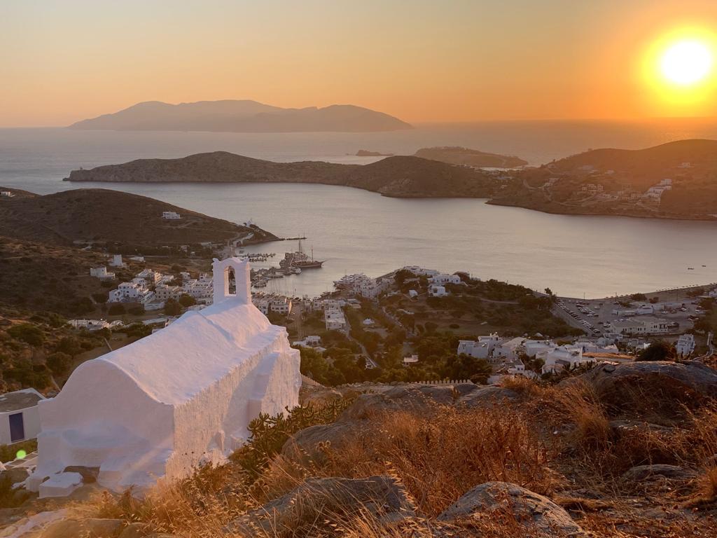 que faire à ios grèce coucher soleil