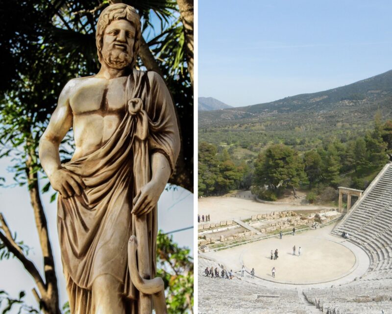 Le Dieu Asclépios dans la mythologie grecque