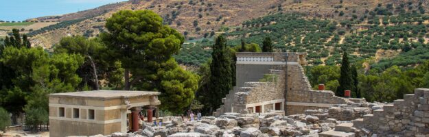 Visiter Knossos Cnossos en Crète Grèce