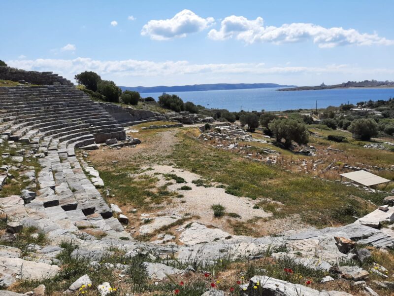 Balade à la journée autour d'Athènes : le site de Thorikos et Koutaka Mikrolimanou
