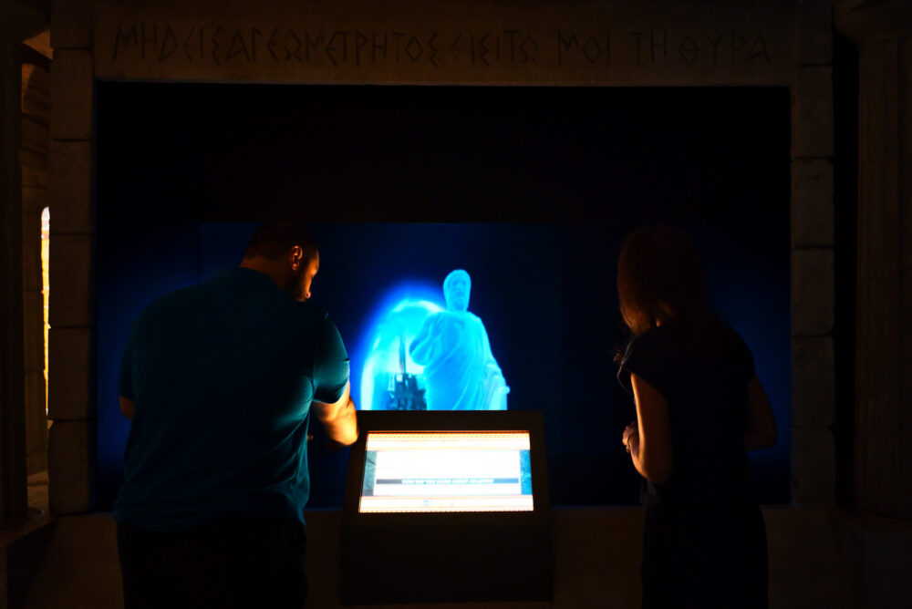 Le musée « Lost Atlantis expérience », entre Mythe et nouvelles technologies.