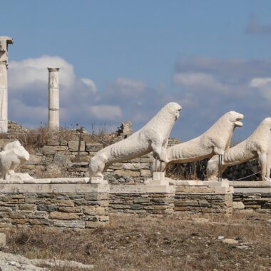 delos grece - ile délos grece - site archéologique délos - visiter delos - comment aller à délos