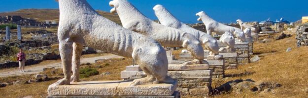 delos grece - ile délos grece - site archéologique délos - visiter delos - comment aller à délos