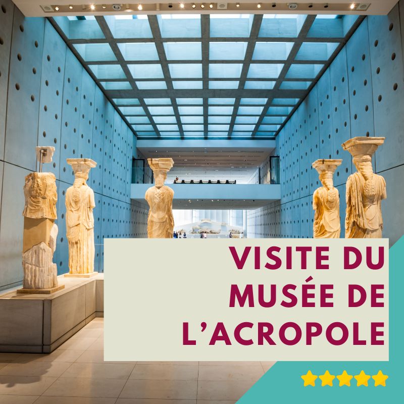 Visite privée du musée de l'Acropole à Athènes