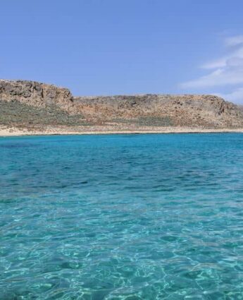 Voyage en Crète : mer et son dégradé de bleu