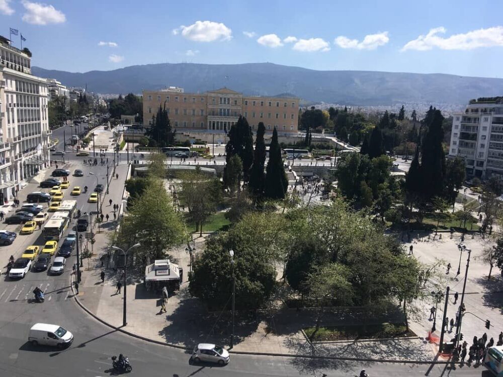 Un des quartiers phares d'Athènes : la Place Syntagma 