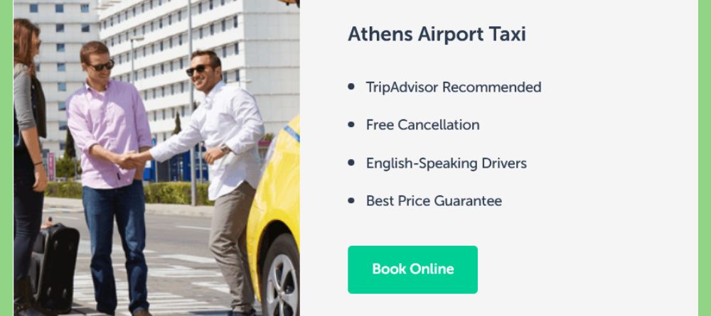 BOOK TAXI IN ATHENS