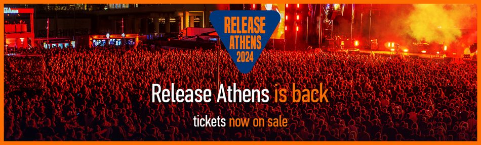 Release Athens concerts de groupes intarnationaux
