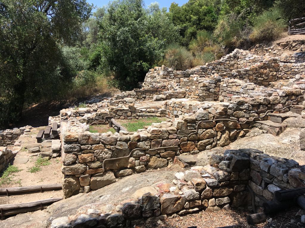 Site archéologique de Stageira en Halkidiki (chalcidique) grèce du nord