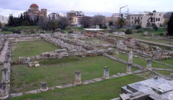 quartier de la céramique Athènes keramikos cimetière, voie sacrée, musée