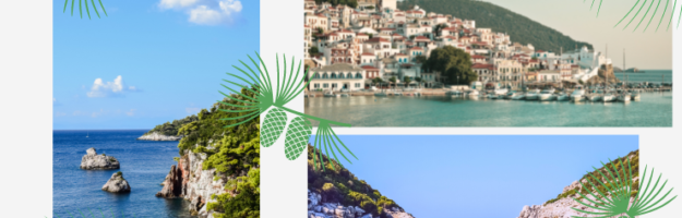 Que faire et voir à Skopelos en Grèce :Vues de Skopélos