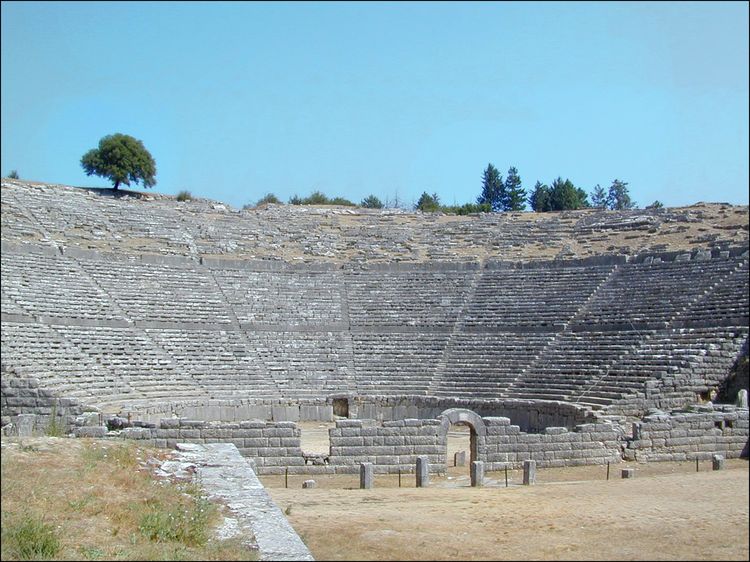 théâtre antique de Dodoni en Grèce
