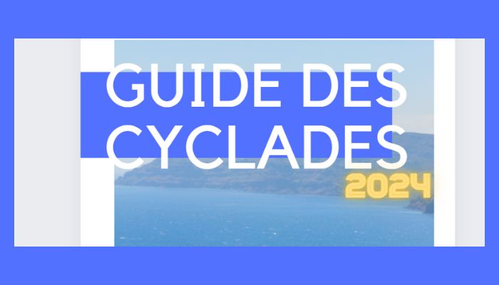 Guide gratuit des Cyclades