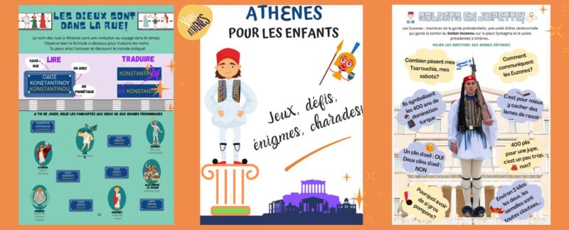 livre Athènes pour les enfants