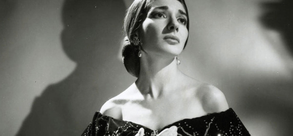 Maria Callas, fameuse soprano grecque