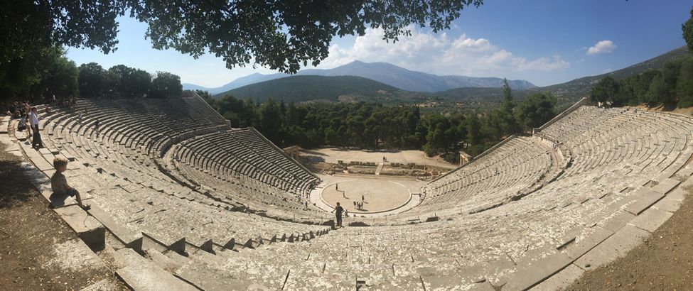 théatre d'Epidaure dans le Péloponnèse