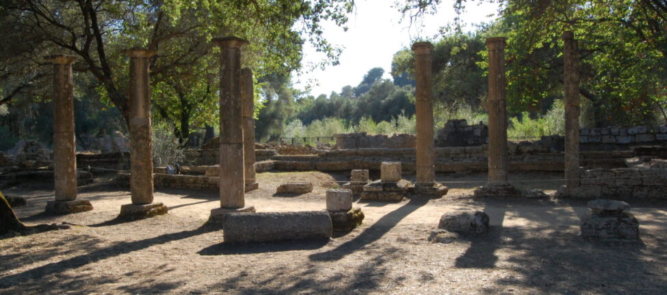 Site Olympie en Grèce
