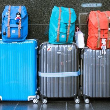 valise et sac à dos, consignes à bagages