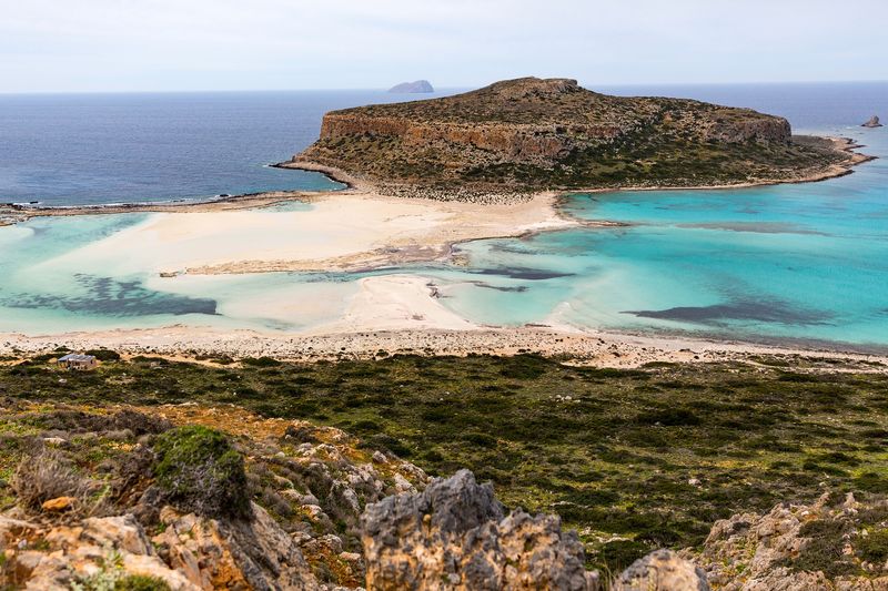 Plage de Balos en Crète, un incontournable à voir