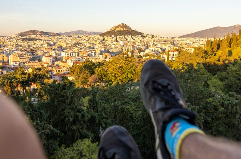 Courir à Athènes