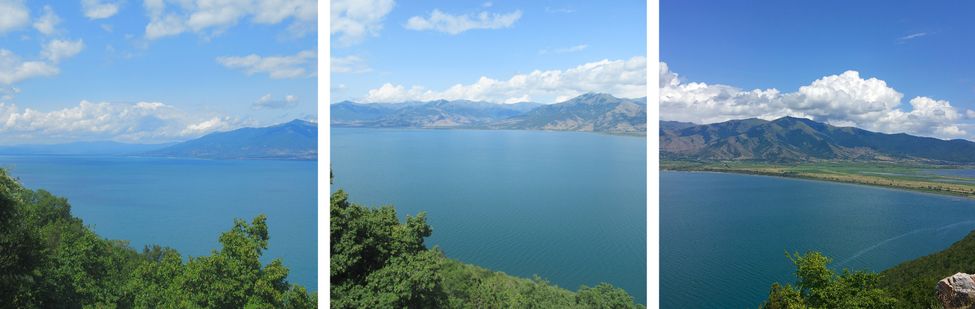 Grand Lac Prespa - Megali Prespa. Eau, montagne, nature