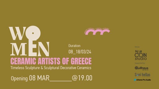 Women ceramists artists of Greece - Mon Coin Studio - Athenes