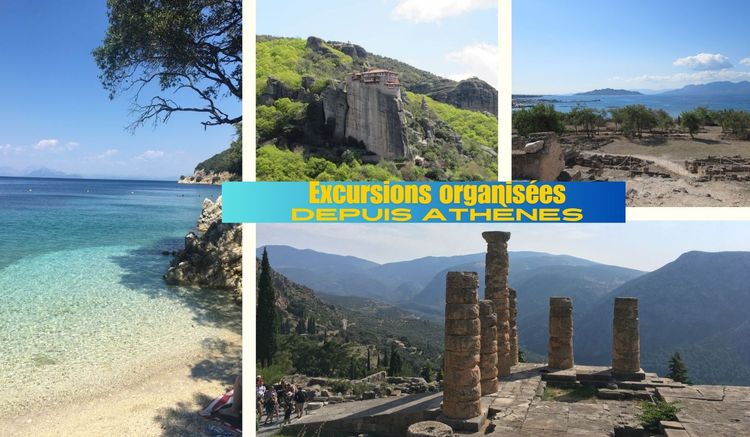 Egine, Delphes, Météores, îles grecques... Excursions organisées à la journée au départ d'Athènes
