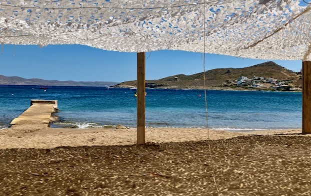 Plage d'Agia Marina près de Lavrio